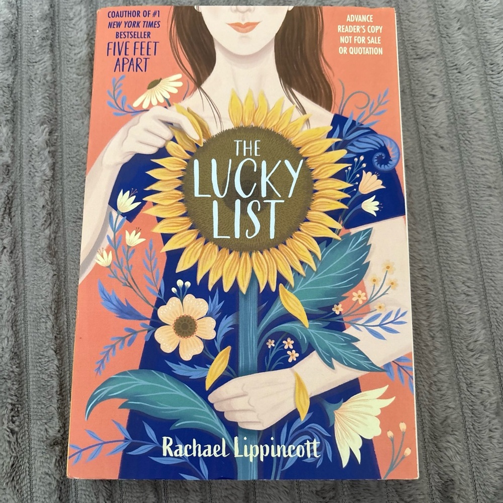 The Lucky List by Rachel Lippincott ARC
